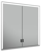 Keuco Royal Lumos Spiegelschrank für Wandeinbau, 2 lange Tür, 70x73,5cm 14317172301