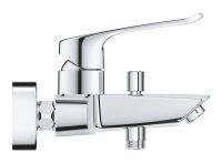 Vorschau: Grohe Eurosmart Einhand-Wannenbatterie, offener Hebelgriff, chrom