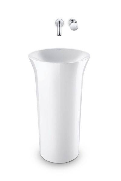 Duravit White Tulip Einhebel-Waschtischmischer Unterputz, chrom