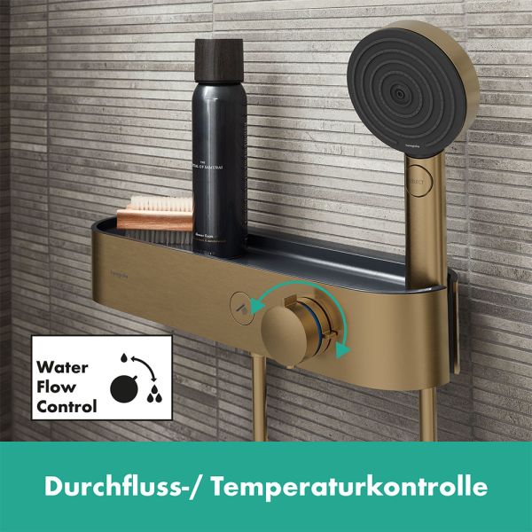 Hansgrohe ShowerTablet Select 400 Brausethermostat, Aufputz, brushed bronze