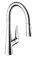 Hansgrohe Talis M51 Einhebel-Küchenmischer 200 mit Ausziehbrause, chrom