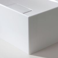 Vorschau: Hansgrohe Xevolos E Waschtisch 100x48cm ohne Hahnloch, ohne Überlauf, SmartClean, weiß