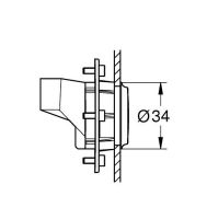 Vorschau: Grohe Rainshower Aqua Pure Strahlbildner, Pure XL Strahl, chrom