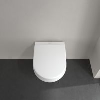 Vorschau: Villeroy&Boch Architectura Wand-WC Compact mit TwistFlush[e³], WC-Sitz SoftClose, Combi-Pack, weiß