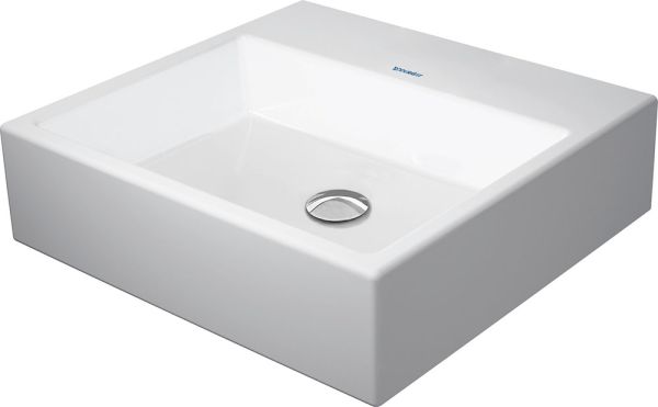 Duravit Vero Air Waschtisch rechteckig 50x47cm, ohne Hahnloch, ohne Überlauf, weiß 2350500070