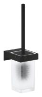 Grohe Selection Cube Toilettenbürstengarnitur, phantom black 102277KF00