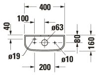 Vorschau: Duravit Darling New Spülkasten 3/6L mit Dual Flush, Anschluss unten links, WonderGliss, weiß