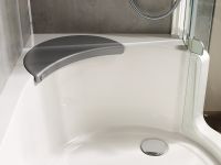 Vorschau: Artweger Twinline 1 Duschbadewanne für Duschtür mechanisch 180x100/80cm, weiß