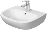 Vorschau: Duravit D-Code Waschtisch 55x43cm, mit Überlauf, ohne Wondergliss, weiß 2310550000