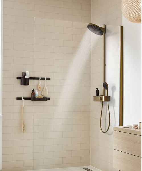 Hansgrohe Pulsify S Duschsystem EcoSmart bronze 24241140