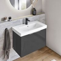 Vorschau: Villeroy&Boch Architectura Waschbecken 80x45cm, weiß 4A878001 mit Hahnloch mit Überlauf