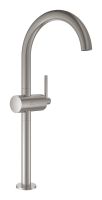 Vorschau: Grohe Atrio Waschtischarmatur XL-Size für freistehende Waschschüsseln, mit Push-Open, supersteel 24365DC0