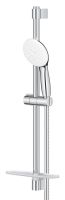 Vorschau: Grohe Tempesta 110 Brausestangenset 60cm mit Metallbrauseschlauch 175cm, 3 Strahlarten, chrom