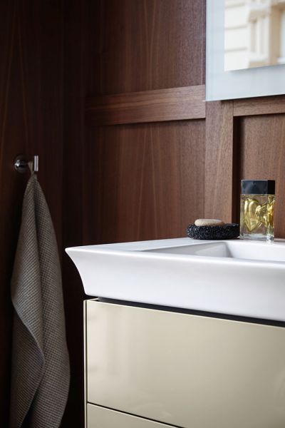 Duravit White Tulip Waschtisch 75x49cm, mit Überlauf, mit Wondergliss, mit verschließbarem Ablaufventil, weiß 23637500001