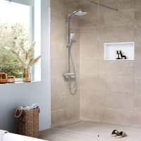 Vorschau: Hansgrohe RainDrain Compact Duschrinne 100cm für flache Installation 43mm, edelstahl gebürstet