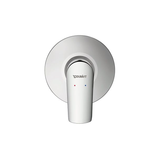 Duravit No.1 Einhebel Brausemischer Unterputz, chrom