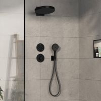 Vorschau: Hansgrohe ShowerSelect Comfort S Thermostat UP, 1 Verbraucher, schwarz matt