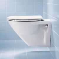 Duravit Duraplus Wand-WC 53x36cm, rund, weiß 0192090000