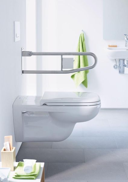 Küche, für Bad, Ausführung, · Heizung | barrierefreie Onlineshop weiß Wand-WC HygieneGlaze, 70x36cm, D-Code Duravit Ihr 2228092000 eckig, BÄDERMAXX