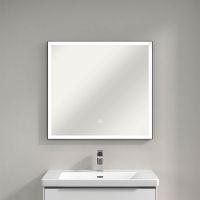 Vorschau: Villeroy&Boch Subway 3.0 LED-Spiegel, 80x75cm, mit Sensordimmer, schwarz matt