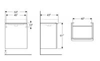 Vorschau: Geberit Smyle Square Unterschrank für Waschtisch, mit einer Tür_2