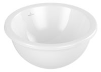 Villeroy&Boch Loop&Friends Unterbauwaschbecken rund, Ø38cm, weiß, 4A520001