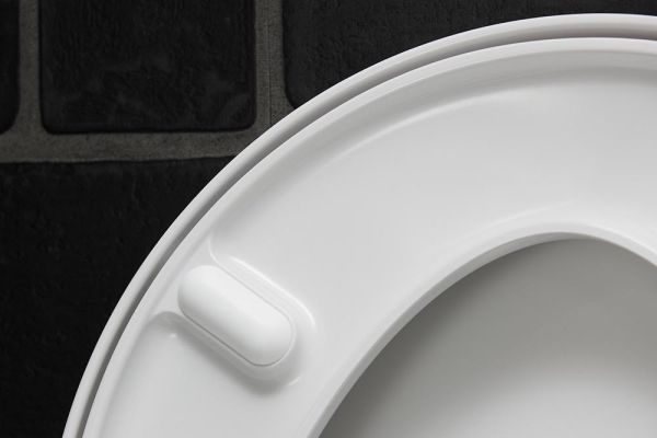Duravit Starck 3 Wand-WC Set inkl. WC-Sitz mit Absenkautomatik, 54x36cm, oval, Durafix, weiß
