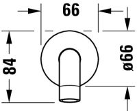 Vorschau: Duravit No.1 Wanneneinlauf, chrom