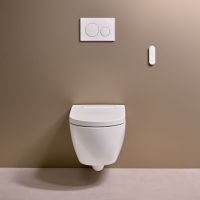 Vorschau: Geberit AquaClean Alba Wand-Dusch-WC Komplettanlage, weiß KeraTect 146350011