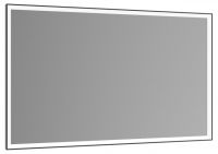 Keuco Royal Lumos Lichtspiegel DALI-steuerbar, schwarz-eloxiert, 105x65cm