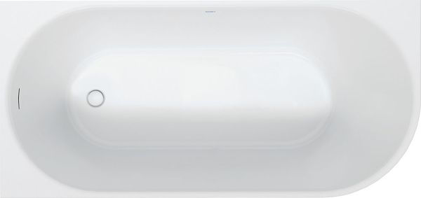 Duravit DuraSenja Eck-Badewanne 170x80cm, Ecke links 70058, weiß