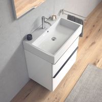 Vorschau: Duravit Vero Air Waschtisch rechteckig 70x47cm, mit 1 Hahnloch und Überlauf, weiß 2350700000