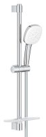 Vorschau: Grohe Tempesta Cube 110 Brausestangenset 60cm mit Ablage, 3 Strahlarten, 13,5 l/min, chrom 27929003