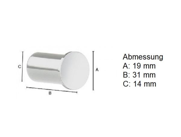 Smedbo Air Haken 2er Set, chrom