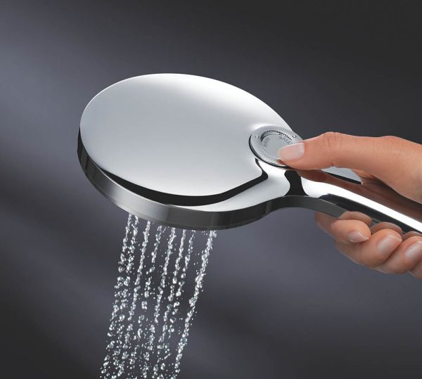 Grohe Rainshower 130 SmartActive Handbrause, 3 Strahlarten