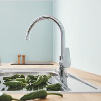 Vorschau: Grohe BauEdge Einhand-Spültischbatterie, chrom 31367001