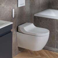 Vorschau: Geberit AquaClean Tuma Comfort Wand-Dusch-WC Komplettanlage, weiß