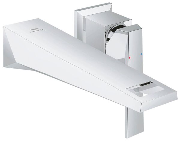 Grohe Allure Brilliant 2-Loch-Waschtisch-Wandbatterie, Ausladung 21cm, chrom 29403000