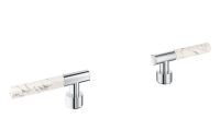 Grohe Atrio Hebelgriffe aus White Attica Caesarstone für Atrio 21134-140/20587-93/25227 48458000