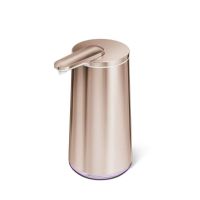 simplehuman Schaum-Sensorspender 295ml wiederaufladbar, roségold gebürstet