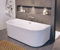 Vorschau: RIHO Desire back2wall Vorwandmontage-Badewanne 180x84cm, weiß