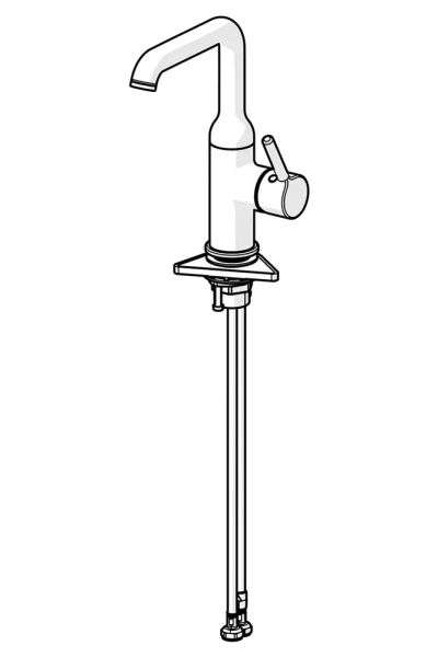 Hansa Hansavantis Style Einhebel-Waschtischmischer, chrom