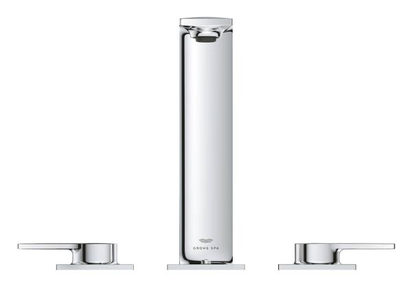 Grohe Allure 3-Loch-Waschtischarmatur mit Ablaufgarnitur