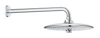 Grohe Euphoria 260 Kopfbrauseset 38cm, 3 Strahlarten, EcoJoy 9,5 l/min, chrom