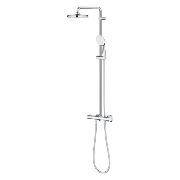 Grohe Tempesta System 210 Duschsystem mit Thermostatbatterie, chrom