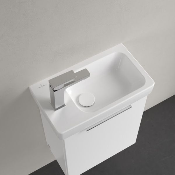 43854901 438549R1 Villeroy&Boch Architectura Handwaschbecken 48x28cm ohne Überlauf Becken rechts Hahnloch links