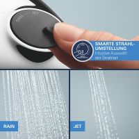 Vorschau: Grohe Start UP-Duschsystem rund mit Thermostat, Vitalio Start Kopfbrause, chrom