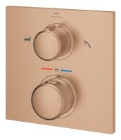 Vorschau: Grohe Allure Thermostat-Wannenbatterie mit integrierter 2-Wege-Umstellung