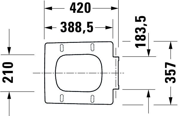 Duravit Viu WC-Sitz mit Absenkautomatik, abnehmbar, weiß