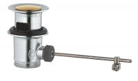 Grohe Zugstangen-Ablaufgarnitur 1 1/4", chrom/gold